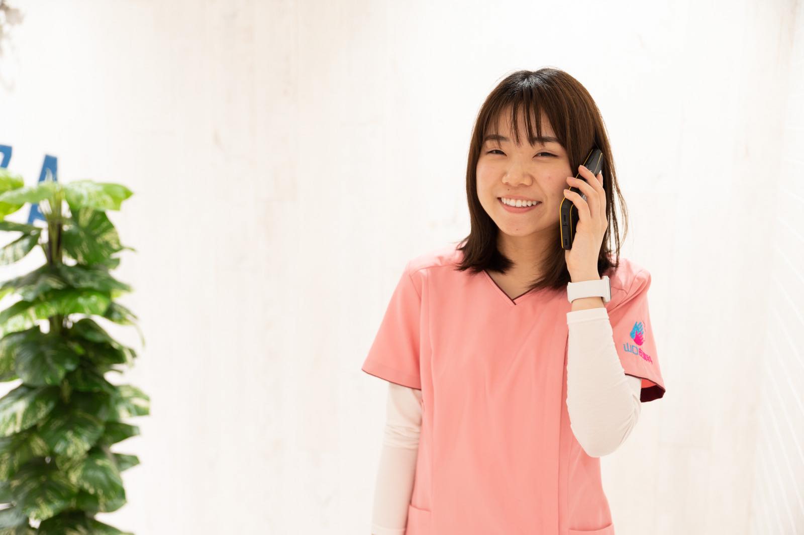 介護現場を知る看護師が対応