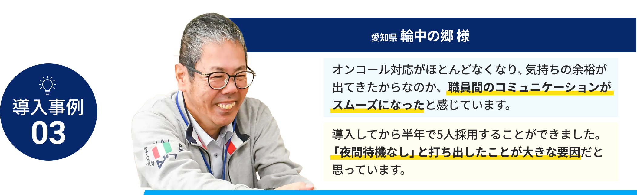 導入実績03: 愛知県  輪中の郷 様