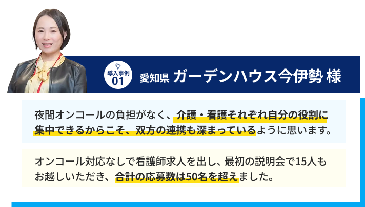導入実績01: 愛知県 ガーデンハウス今伊勢 様